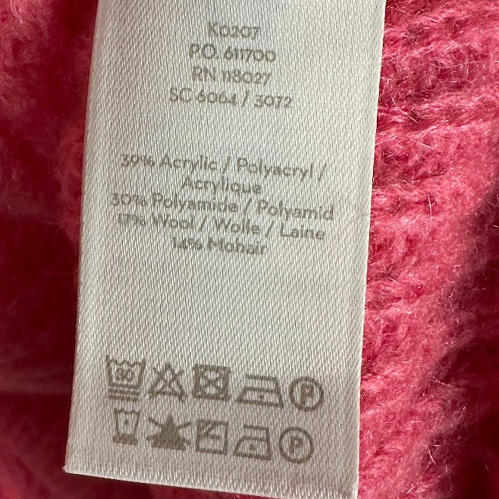 Boden Sweater Womens Extra Large Pink Knit Neutral Preppy Comfort Wool Blend - Picture 8 of 12